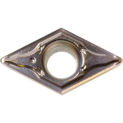DCGT 32502 MFP-GF PR1425, 0.0039″ Corner Radius, 5/32″ Thick, 3/8″ Inscribed Circle, MEGACOAT NANO, Diamond, Turning Indexable Insert - Exact Industrial Supply