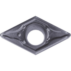 DCGT 21502 GF PR1225, 0.004″ Corner Radius, 3/32″ Thick, 1/4″ Inscribed Circle, MEGACOAT, 55 Degree Diamond, Turning Indexable Insert