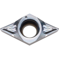 DCGT 325013 SKS PR1705, 0.002″ Corner Radius, 5/32″ Thick, 3/8″ Inscribed Circle, MEGACOAT NANO PLUS, 55 Degree Diamond, Turning Indexable Insert