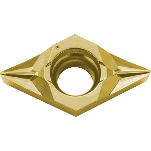 DCGT 21502 SK PV730, 0.004″ Corner Radius, 3/32″ Thick, 1/4″ Inscribed Circle, TiAlN/TiN, 55 Degree Diamond, Turning Indexable Insert