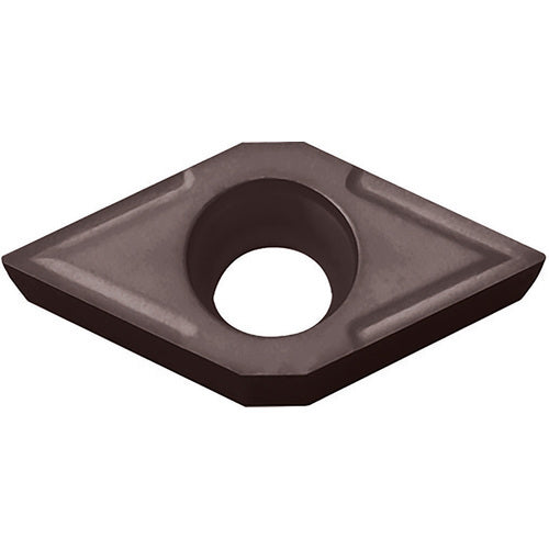 DCGT 215013 MF PR1225, 0.002″ Corner Radius, 3/32″ Thick, 1/4″ Inscribed Circle, MEGACOAT, Diamond, Turning Indexable Insert - Exact Industrial Supply