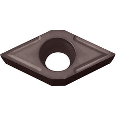 DCGT 2151 MF PR1425, 1/64″ Corner Radius, 3/32″ Thick, 1/4″ Inscribed Circle, MEGACOAT NANO, Diamond, Turning Indexable Insert - Exact Industrial Supply