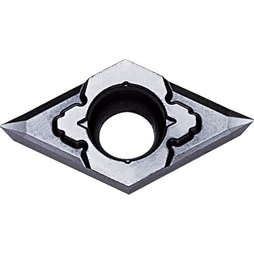 DCGT 21502 MP-CK PR1225, 0.0039″ Corner Radius, 3/32″ Thick, 1/4″ Inscribed Circle, MEGACOAT, Diamond, Turning Indexable Insert - Exact Industrial Supply