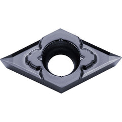 DCGT 32505 CK PR1535, 0.008″ Corner Radius, 5/32″ Thick, 3/8″ Inscribed Circle, MEGACOAT NANO, 55 Degree Diamond, Turning Indexable Insert