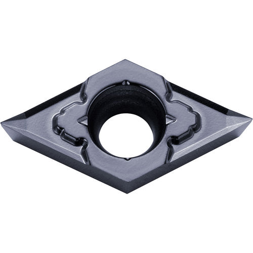 DCGT 21505 CK PR1705, 0.008″ Corner Radius, 3/32″ Thick, 1/4″ Inscribed Circle, MEGACOAT NANO PLUS, 55 Degree Diamond, Turning Indexable Insert