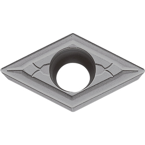 DCMT 32505 GK TN610, 0.0079″ Corner Radius, 5/32″ Thick, 3/8″ Inscribed Circle, TiCN, Diamond, Turning Indexable Insert