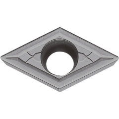 DCMT 32505 GK TN610, 0.0079″ Corner Radius, 5/32″ Thick, 3/8″ Inscribed Circle, TiCN, Diamond, Turning Indexable Insert