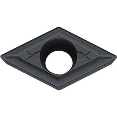 DCMT 2151 GK CA4515, 1/64″ Corner Radius, 3/32″ Thick, 1/4″ Inscribed Circle, TiCl2O3, 55 Degree Diamond, Turning Indexable Insert