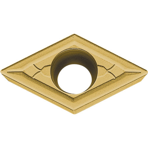 DCMT 21505 GK CA025P, 0.008″ Corner Radius, 3/32″ Thick, 1/4″ Inscribed Circle, TiCl2O3/TiN, 55 Degree Diamond, Turning Indexable Insert