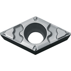 DCMT 2151 GP TN610, 1/64″ Corner Radius, 3/32″ Thick, 1/4″ Inscribed Circle, TiCN, 55 Degree Diamond, Turning Indexable Insert