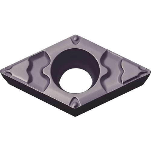 DCMT 3252 GP PR1725, 1/32″ Corner Radius, 5/32″ Thick, 3/8″ Inscribed Circle, MEGACOAT NANO PLUS, 55 Degree Diamond, Turning Indexable Insert