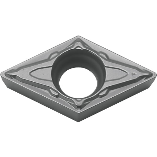 DCMT 32505 PP TN620, 0.008″ Corner Radius, 5/32″ Thick, 3/8″ Inscribed Circle, TiCN, 55 Degree Diamond, Turning Indexable Insert