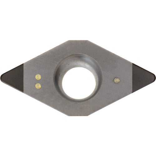 DCMW 3251 ME KBN25M, 1/64″ Corner Radius, 5/32″ Thick, 3/8″ Inscribed Circle, MEGACOAT, Diamond, Turning Indexable Insert - Exact Industrial Supply