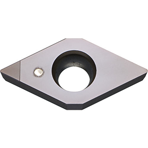 DCMW 21505 KBN25M, 0.008″ Corner Radius, 3/32″ Thick, 1/4″ Inscribed Circle, MEGACOAT, 55 Degree Diamond, Turning Indexable Insert