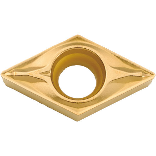 DCMX 2152 WP CA515, 1/32″ Corner Radius, 3/32″ Thick, 1/4″ Inscribed Circle, TiCl2O3/TiN, 55 Degree Diamond, Turning Indexable Insert