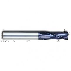 1/2" Dia. - 1-1/2" LOC - 3-1/2" OAL - 2 FL Carbide S/E HP End Mill-AlTiN - USA Tool & Supply