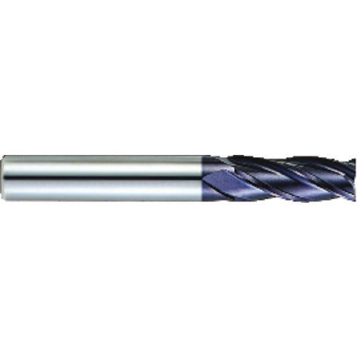 1/16 Dia. × 5/16 LOC × 2 OAL 4 Flute Carbide S/E HP End Mill-AlTiN - USA Tool & Supply