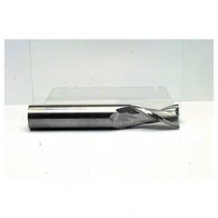11mm Dia. x 76mm Overall Length 2-Flute Square End Solid Carbide SE End Mill-Round Shank-Center Cut-AlTiN - USA Tool & Supply