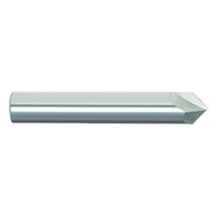 ‎3/16″ Dia-2″ OAL-Uncoated Chamfer Mill-2 FL - USA Tool & Supply