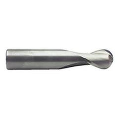 20mm Dia. - 100mm OAL - TiN CBD - Ball End SE EM - 2 FL - USA Tool & Supply