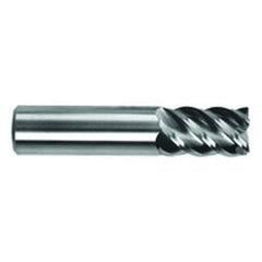 5/8" Dia. - 3-1/2" OAL - CBD - 60° Helix HP End Mill - 3 FL - USA Tool & Supply