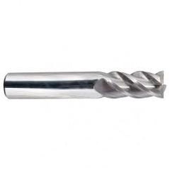 3/8" Dia. - 2-1/2" OA-SQ SE AlTiN 40° Helix CBD EM - 4 FL - USA Tool & Supply