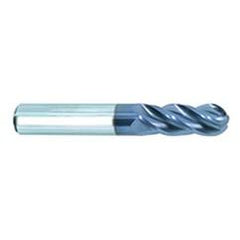 5/8" Dia. - 3-1/2" OAL - AlTiN CBD-Vari Helix-BE HP End Mill-4 FL - USA Tool & Supply