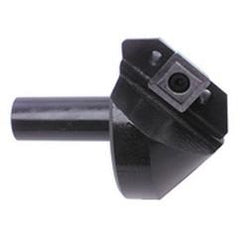 82° Point - 1/2" Min - 1/2" SH - Indexable Countersink & Chamfering Tool - USA Tool & Supply