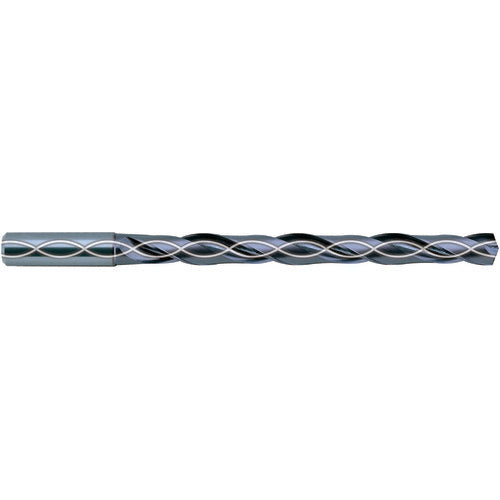 17 mm Dia. × 18 mm Shank × 222 mm Flute Length × 171 mm OAL, 8xD, 140°, TiAlN, 2 Flute, Coolant Thru, Straight Solid Carbide Drill
