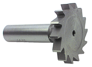 1-1/2'' Dia. - M-42 Cobalt - Woodruff Slotting Shank Type Cutters - USA Tool & Supply