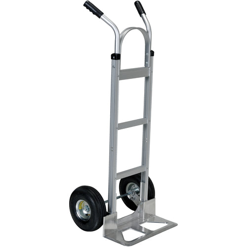 2 Handle Alum Hand Truck Pnu Alum Plate - Exact Industrial Supply