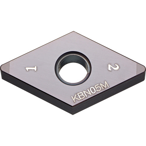 DNGA 434 MEP KBN05M, 1/16″ Corner Radius, 3/16″ Thick, 1/2″ Inscribed Circle, MEGACOAT, Diamond, Turning Indexable Insert - Exact Industrial Supply