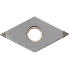 DNGA 4305 ME KBN510, 0.0079″ Corner Radius, 3/16″ Thick, 1/2″ Inscribed Circle, Diamond, Turning Indexable Insert - Exact Industrial Supply