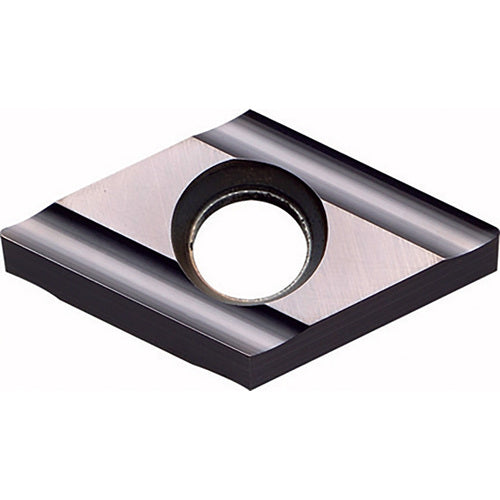 DNGU 2221 MF-U PR1225, 1/64″ Corner Radius, 1/8″ Thick, 0.2756″ Inscribed Circle, MEGACOAT, Diamond, Turning Indexable Insert - Exact Industrial Supply