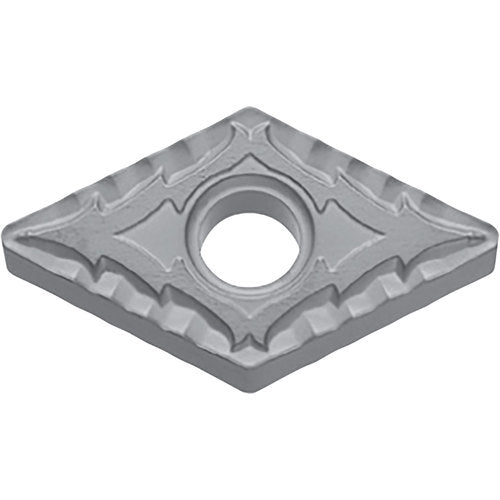 DNMG 433 CQ CA525, 3/64″ Corner Radius, 3/16″ Thick, 1/2″ Inscribed Circle, TiCnulll2O3/TiN, Diamond, Turning Indexable Insert - Exact Industrial Supply