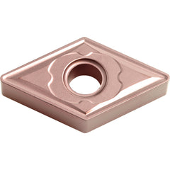 DNMG 442 C CA310, 1/32″ Corner Radius, 1/4″ Thick, 1/2″ Inscribed Circle, TiCnulll2O3/Ti, Diamond, Turning Indexable Insert - Exact Industrial Supply