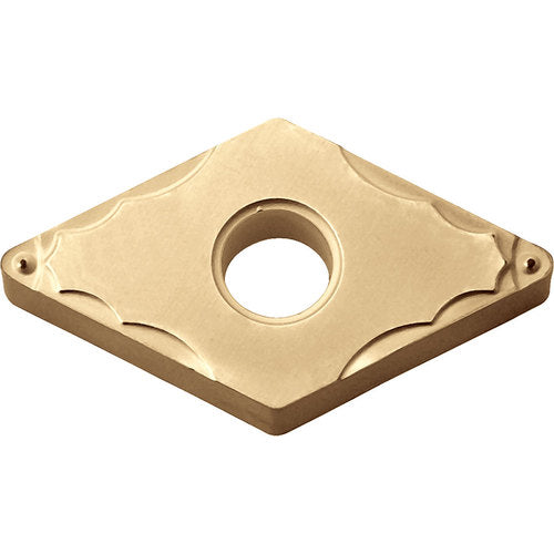 DNMG 332 GP CA025P, 1/32″ Corner Radius, 3/16″ Thick, 3/8″ Inscribed Circle, TiCl2O3/TiN, 55 Degree Diamond, Turning Indexable Insert
