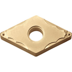 DNMG 331 GP CA025P, 1/64″ Corner Radius, 3/16″ Thick, 3/8″ Inscribed Circle, TiCl2O3/TiN, 55 Degree Diamond, Turning Indexable Insert