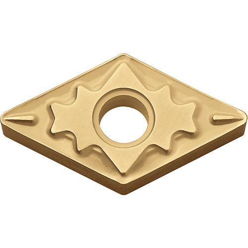 DNMG 3305 HQ CA515, 0.008″ Corner Radius, 3/16″ Thick, 3/8″ Inscribed Circle, TiCl2O3/TiN, 55 Degree Diamond, Turning Indexable Insert