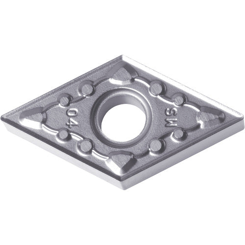 DNMG 442 MS PR015S, 1/32″ Corner Radius, 1/4″ Thick, 1/2″ Inscribed Circle, MEGACOAT HARD, 55 Degree Diamond, Turning Indexable Insert