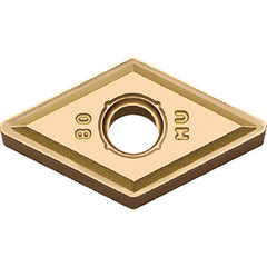 DNMG 432 MU PR1305, 1/32″ Corner Radius, 3/16″ Thick, 1/2″ Inscribed Circle, MEGACOAT, Diamond, Turning Indexable Insert - Exact Industrial Supply