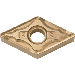 DNMG 432 PG PV730, 1/32″ Corner Radius, 3/16″ Thick, 1/2″ Inscribed Circle, TiAlN/TiN, 55 Degree Diamond, Turning Indexable Insert
