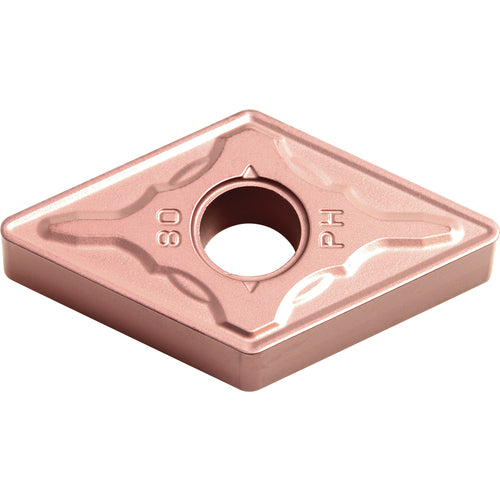 DNMG 442 PH CA310, 1/32″ Corner Radius, 1/4″ Thick, 1/2″ Inscribed Circle, TiCnulll2O3/Ti, Diamond, Turning Indexable Insert - Exact Industrial Supply