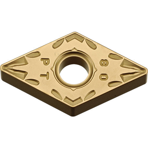 DNMG 432 PT CA025P, 1/32″ Corner Radius, 3/16″ Thick, 1/2″ Inscribed Circle, TiCl2O3/TiN, 55 Degree Diamond, Turning Indexable Insert