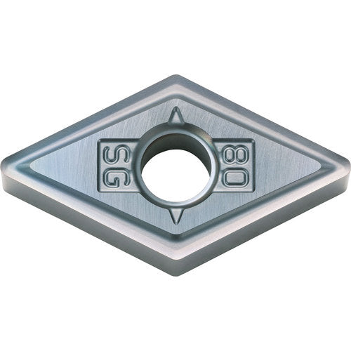 DNMG 442 SG PR005S, 1/32″ Corner Radius, 1/4″ Thick, 1/2″ Inscribed Circle, MEGACOAT HARD, 55 Degree Diamond, Turning Indexable Insert