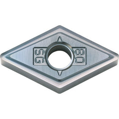 DNMG 432 SG PR015S, 1/32″ Corner Radius, 3/16″ Thick, 1/2″ Inscribed Circle, MEGACOAT HARD, 55 Degree Diamond, Turning Indexable Insert