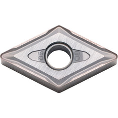 DNMG 431 SQ PR015S, 1/64″ Corner Radius, 3/16″ Thick, 1/2″ Inscribed Circle, MEGACOAT HARD, Diamond, Turning Indexable Insert - Exact Industrial Supply