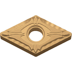 DNMG 432 XP PV7010, 1/32″ Corner Radius, 3/16″ Thick, 1/2″ Inscribed Circle, TiCN (MEGACOAT), Diamond, Turning Indexable Insert - Exact Industrial Supply