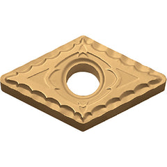 DNMG 431 XQ CA5525, 1/64″ Corner Radius, 3/16″ Thick, 1/2″ Inscribed Circle, TiCnulll2O3/TiN, Diamond, Turning Indexable Insert - Exact Industrial Supply