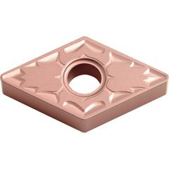 DNMG 443 ZS CA320, 3/64″ Corner Radius, 1/4″ Thick, 1/2″ Inscribed Circle, TiCnulll2O3/Ti, Diamond, Turning Indexable Insert - Exact Industrial Supply